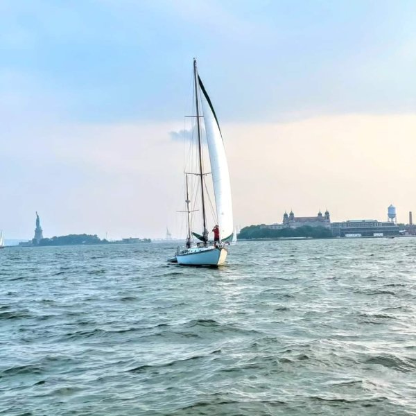 a boat on a body of water